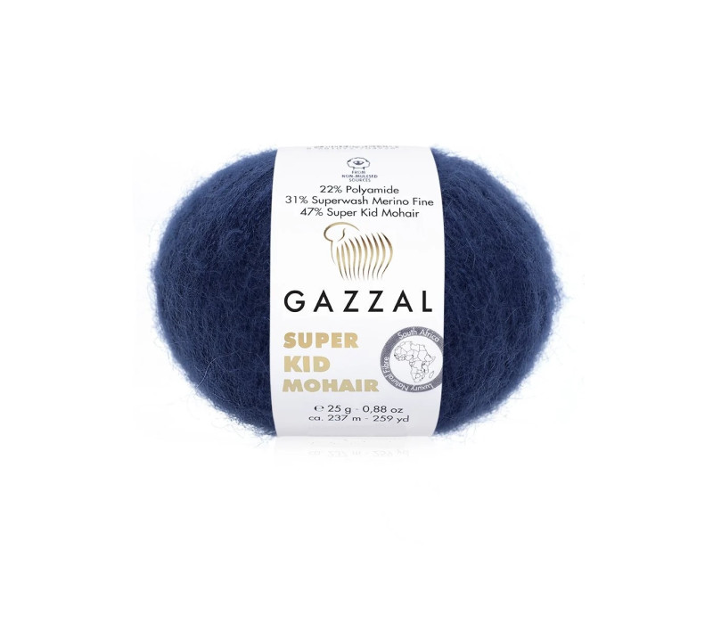 Пряжа Gazzal Super Kid Mohair 64417