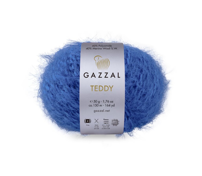 Пряжа Gazzal Teddy 6563 Пряжа Gazzal Teddy 6563