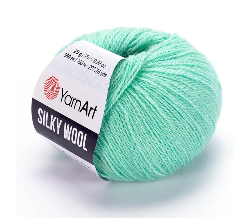Пряжа YarnArt Silky Wool 340