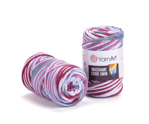 Пряжа YarnArt Macrame Cord 3mm VR 917