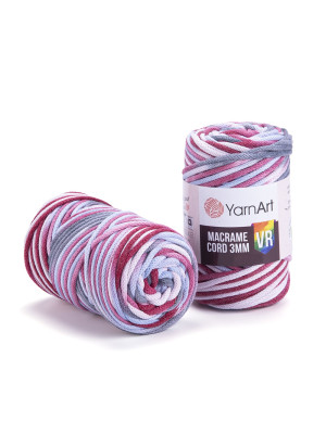 Пряжа YarnArt Macrame Cord 3mm VR 917