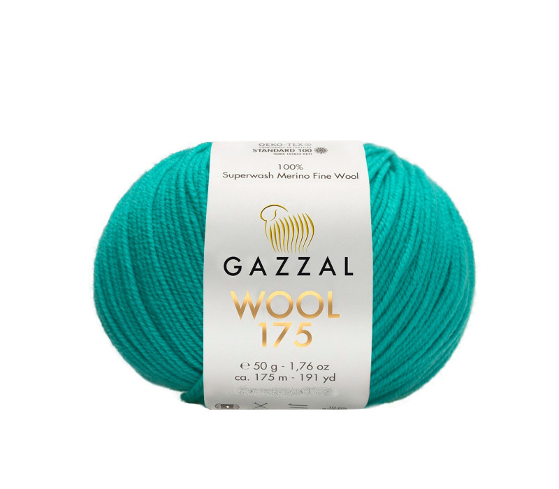 Пряжа Gazzal Wool 175 323 Пряжа Gazzal Wool 175 323