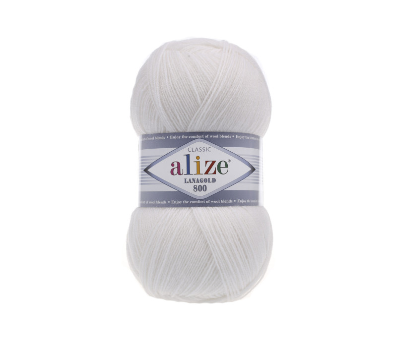 Пряжа Alize Lanagold 800 - 55 Пряжа Alize Lanagold 800 - 55