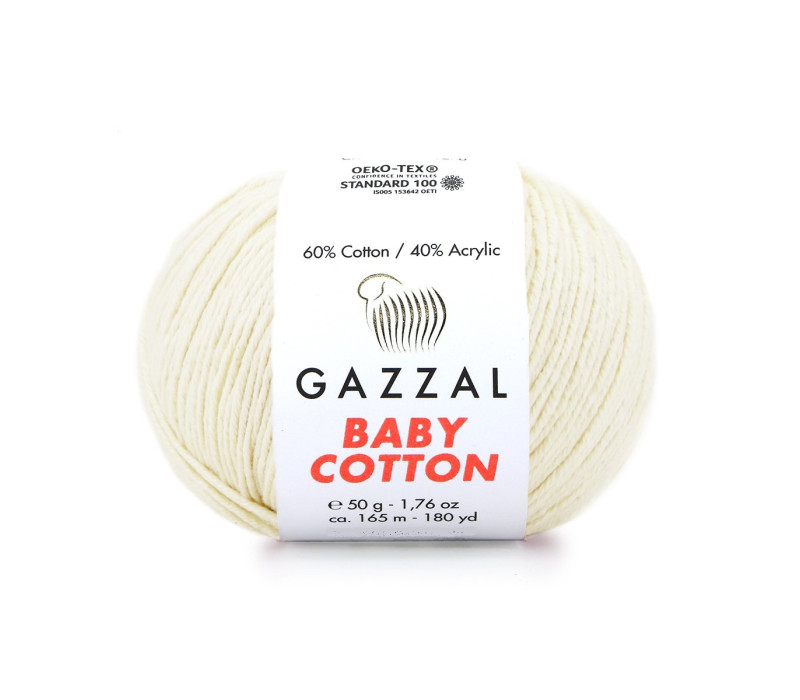 Пряжа Gazzal BabyCotton 3437 Пряжа Gazzal BabyCotton 3437