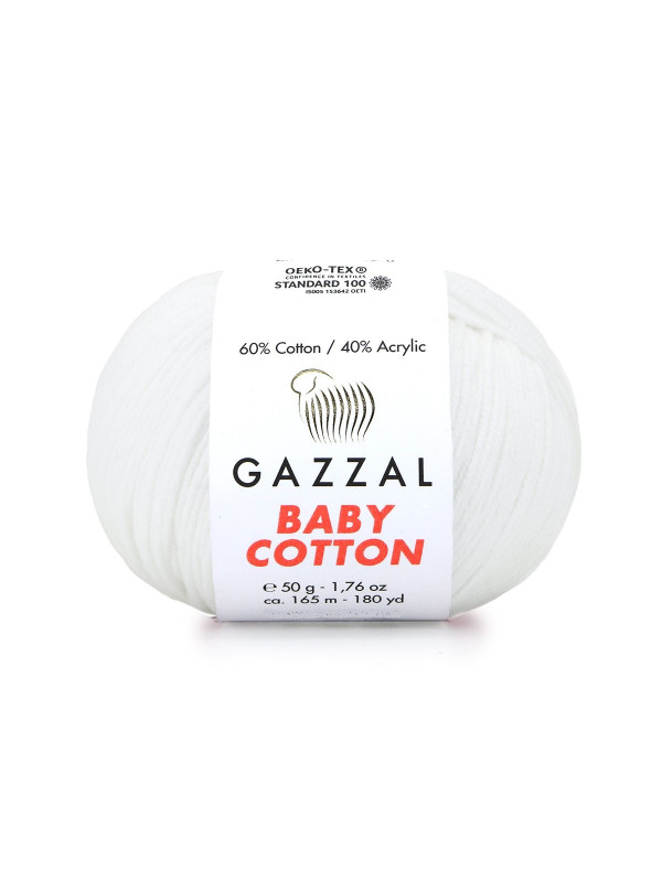 Пряжа Gazzal BabyCotton 3432