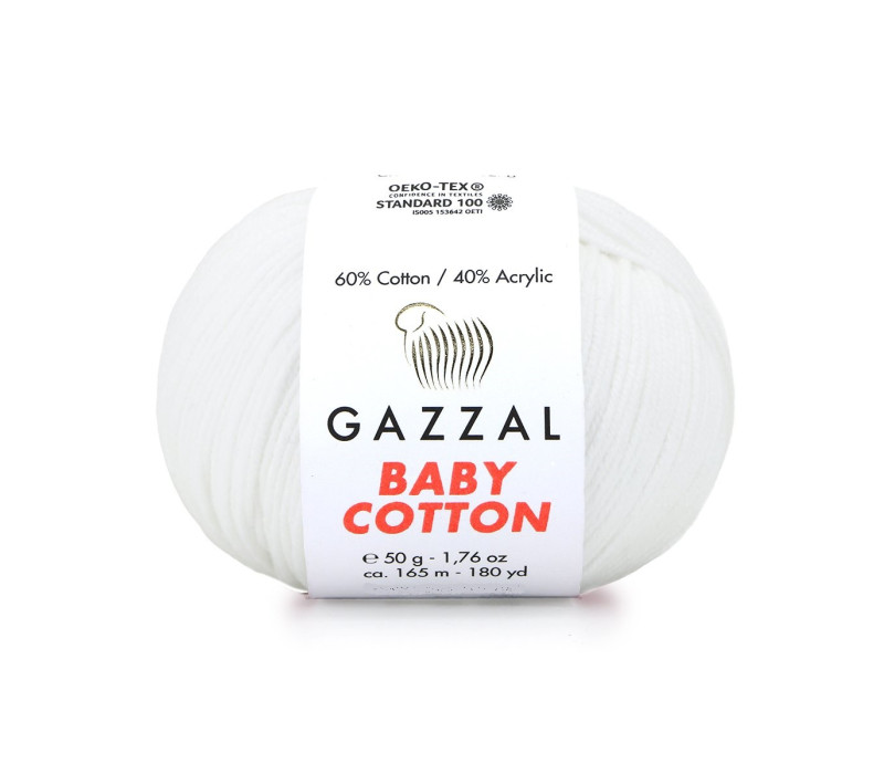Пряжа Gazzal BabyCotton 3432