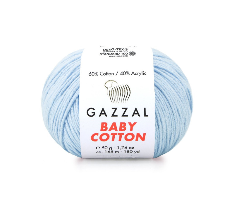 Пряжа Gazzal BabyCotton 3429