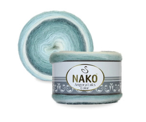 Пряжа Nako Angora Luks Color 82362