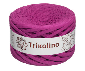 Пряжа трикотажная 7-9 мм "Trikolino" 100м. Розовая Фуксия