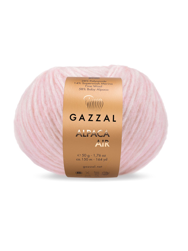 Пряжа Gazzal Alpaca Air 82