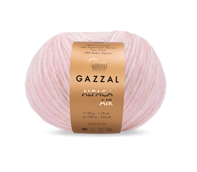 Пряжа Gazzal Alpaca Air 82