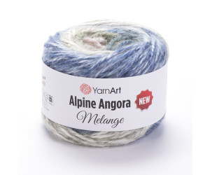 Пряжа YarnArt Alpine Angora Melange New 6408