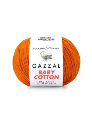 Пряжа Gazzal BabyCotton 3419