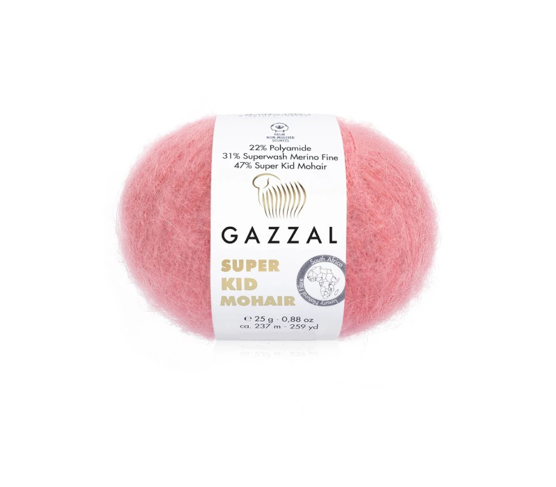 Пряжа Gazzal Super Kid Mohair 64430 Пряжа Gazzal Super Kid Mohair 64430