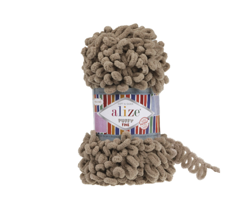 Пряжа Alize Puffy Fine 329 Пряжа Alize Puffy Fine 329