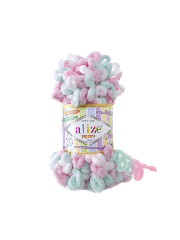 Пряжа Alize Puffy Color 6052