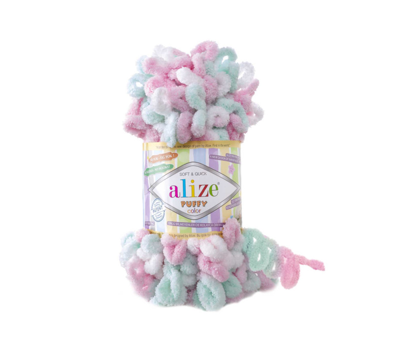 Пряжа Alize Puffy Color 6052