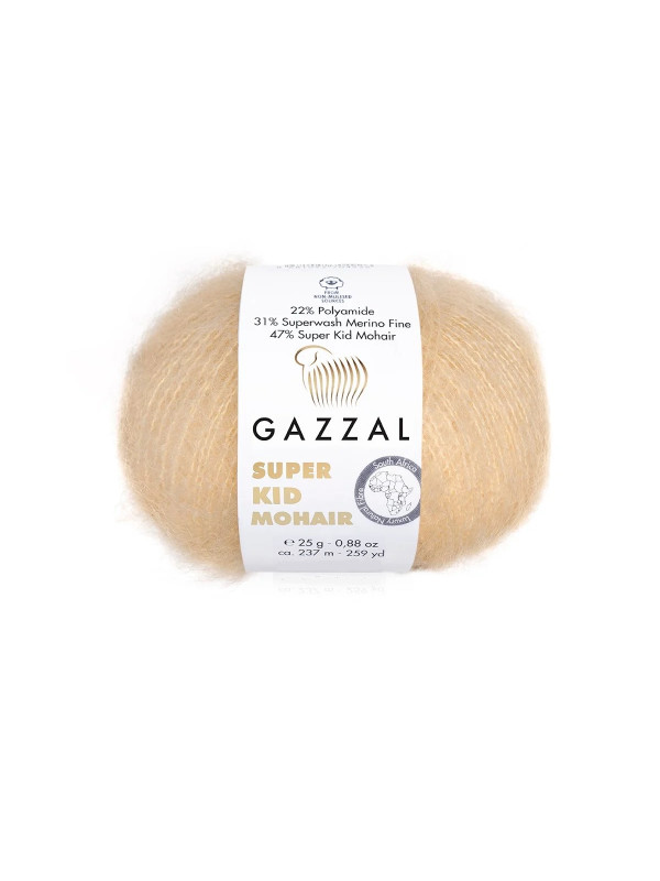 Пряжа Gazzal Super Kid Mohair 64404