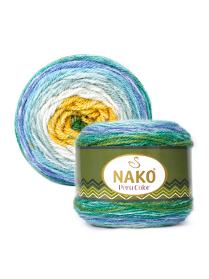 Пряжа Nako Peru Color 32191