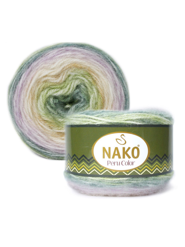 Пряжа Nako Peru Color 32185