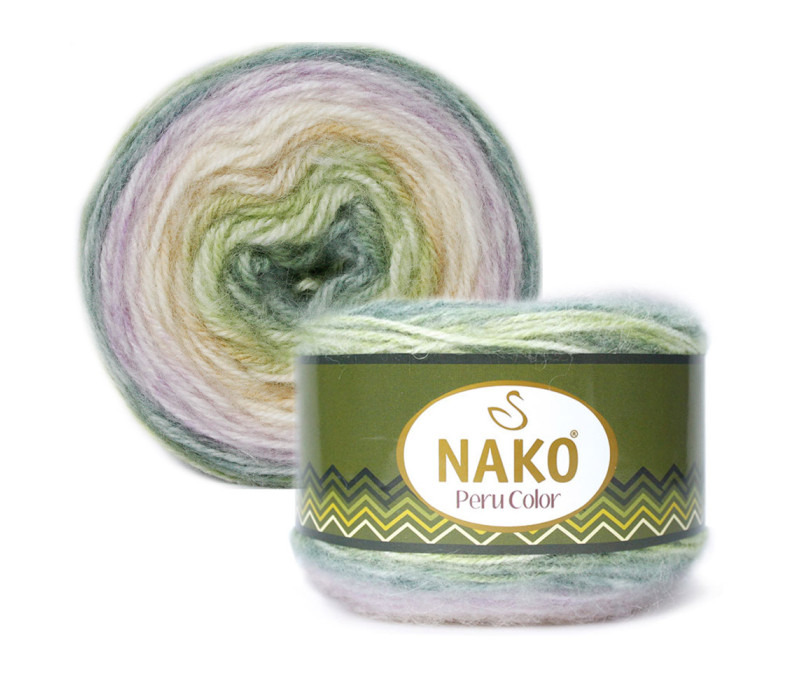 Пряжа Nako Peru Color 32185