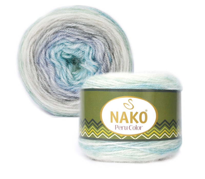 Пряжа Nako Peru Color 32184 Пряжа Nako Peru Color 32184