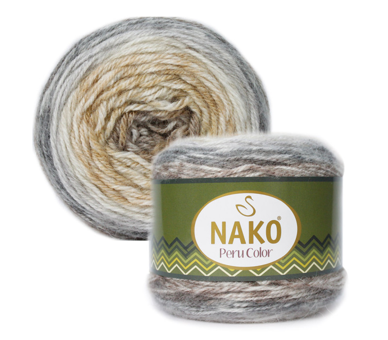Пряжа Nako Peru Color 32186 Пряжа Nako Peru Color 32186