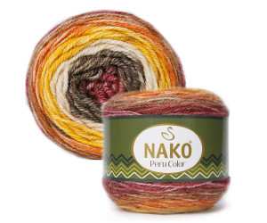 Пряжа Nako Peru Color 32188