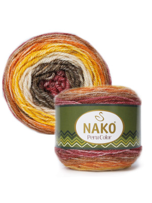 Пряжа Nako Peru Color 32188