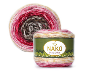 Пряжа Nako Peru Color 32189