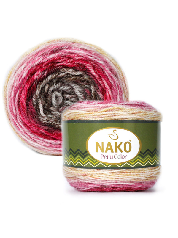 Пряжа Nako Peru Color 32189