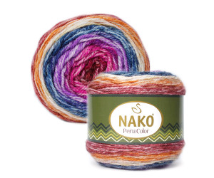 Пряжа Nako Peru Color 32187