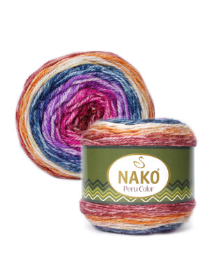 Пряжа Nako Peru Color 32187