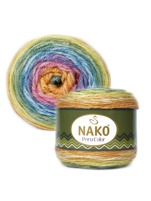 Пряжа Nako Peru Color 32190