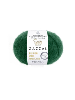 Пряжа Gazzal Super Kid Mohair 64424