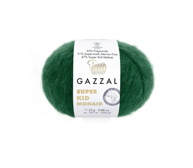 Пряжа Gazzal Super Kid Mohair 64424 Пряжа Gazzal Super Kid Mohair 64424