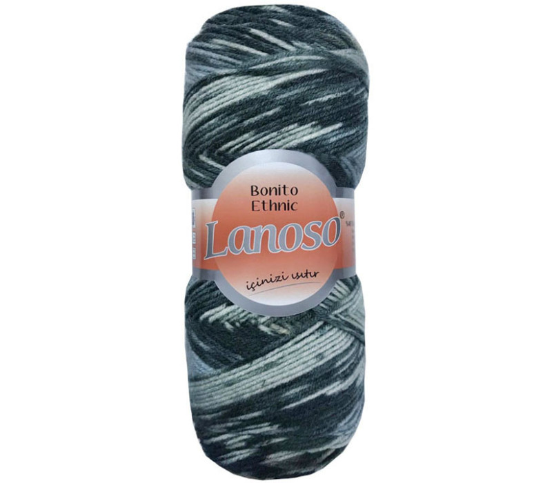 Пряжа Lanoso Bonito Ethnic 1212 Пряжа Lanoso Bonito Ethnic 1212