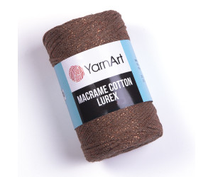 Пряжа YarnArt Macrame Cotton lurex 742