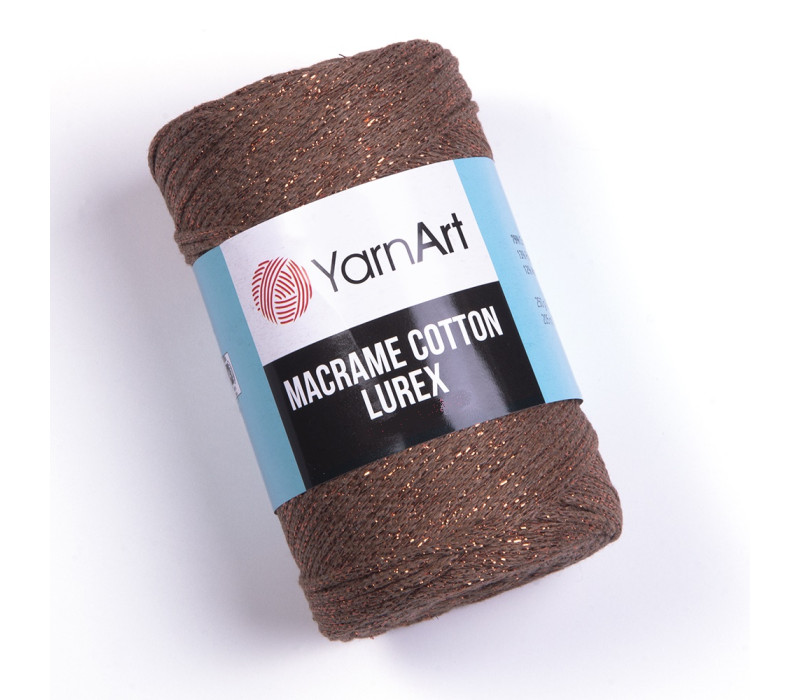 Пряжа YarnArt Macrame Cotton lurex 742