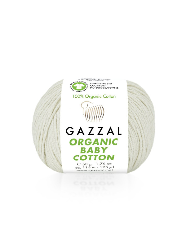 Пряжа Gazzal Organic Baby Cotton 436