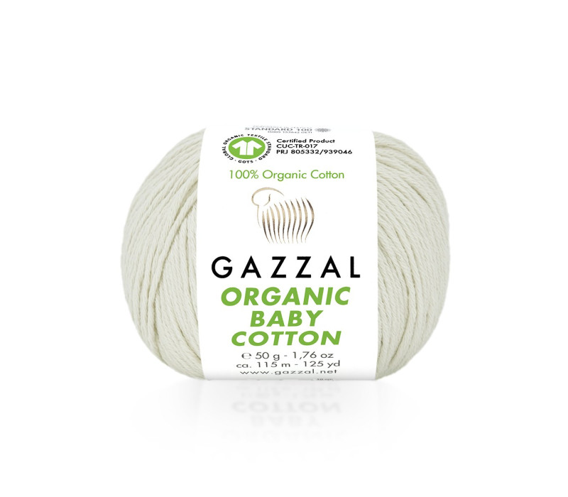 Пряжа Gazzal Organic Baby Cotton 436 Пряжа Gazzal Organic Baby Cotton 436