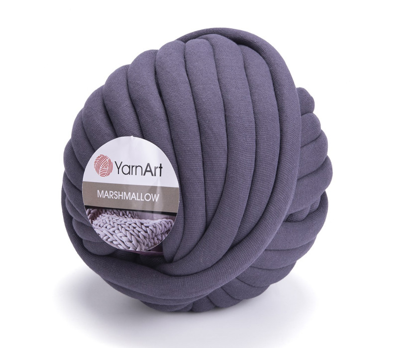 YarnArt Marshmallow 908 сірий графіт