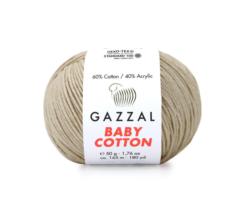 Пряжа Gazzal BabyCotton 3446