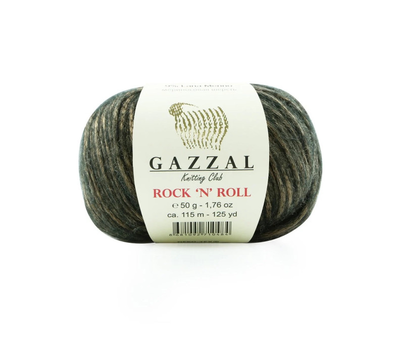 Пряжа Gazzal Rock'n'Roll 13181