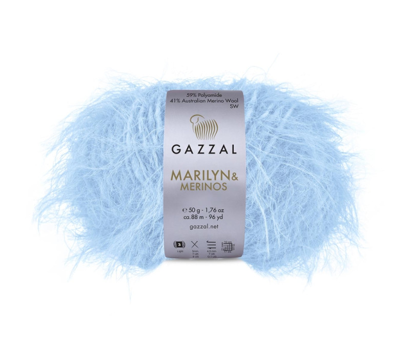 Пряжа Gazzal Marilyn&Merinos 8279 Пряжа Gazzal Marilyn&Merinos 8279