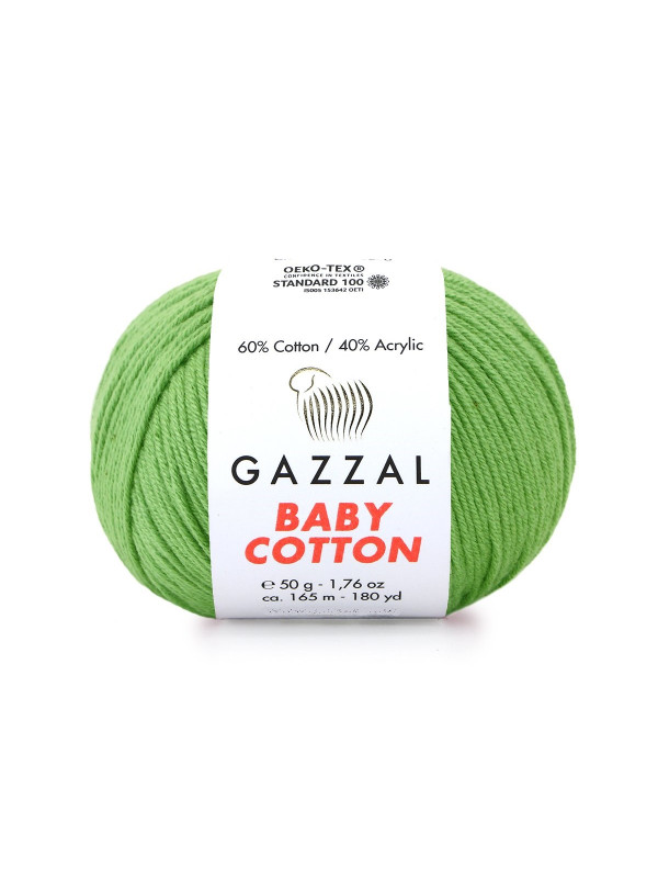 Пряжа Gazzal BabyCotton 3448