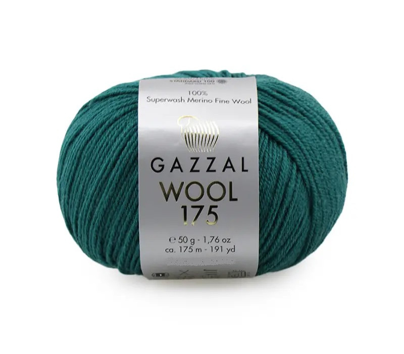 Пряжа Gazzal Wool 175 320