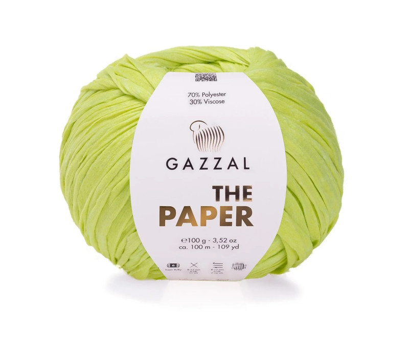 Пряжа Gazzal The Paper 3950 Пряжа Gazzal The Paper 3950