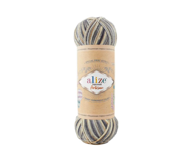 Пряжа Alize Superwash ARTISAN 9005 Пряжа Alize Superwash ARTISAN 9005
