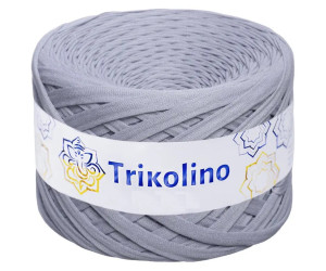 Пряжа трикотажная 7-9 мм "Trikolino" 100м. Французький Сірий 420638